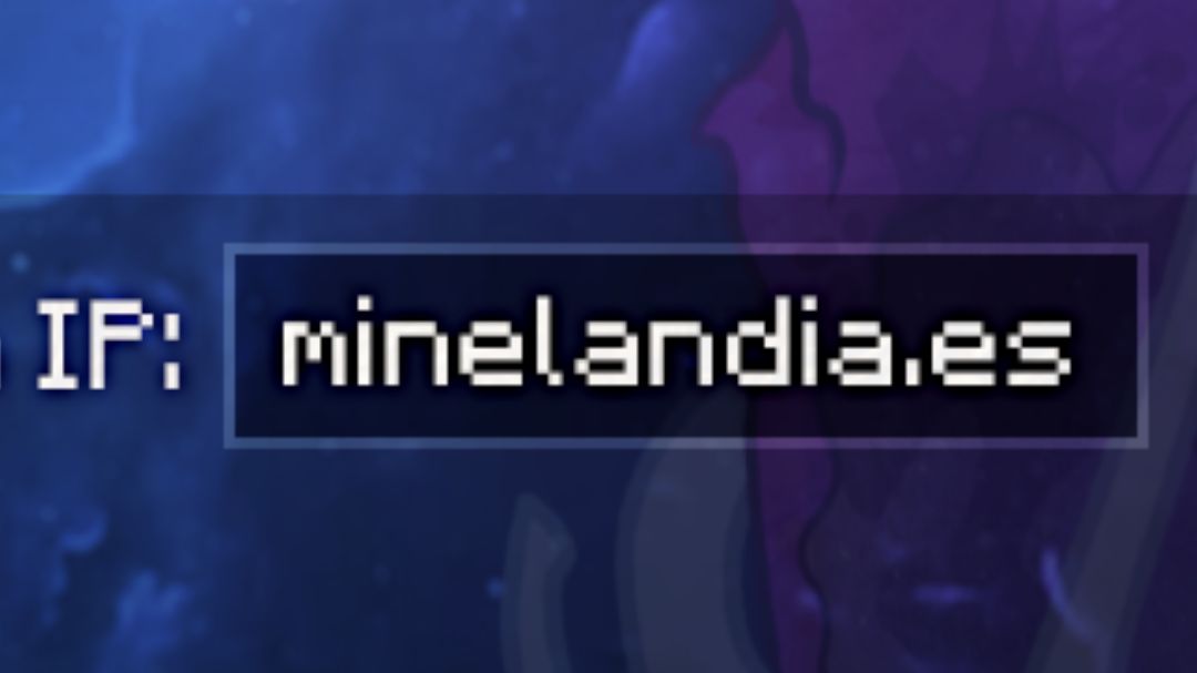 Banner del servidor Minelandia (España)